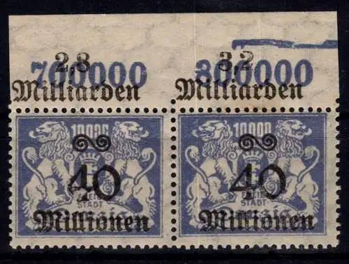 Danzig 172 AF postfrisch Kurzbefund Bock BPP (Feld 7) #OA917