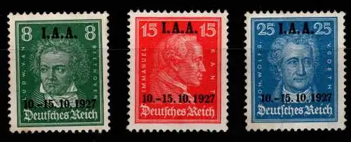 Deutsches Reich 407-409 postfrisch #OA998