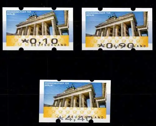 BRD Bund Automatenmarken 7 mit Zählnummer postfrisch #OC999