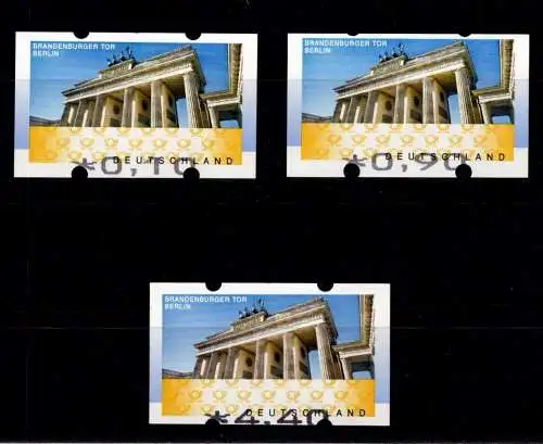 BRD Bund Automatenmarken 7 mit Zählnummer postfrisch #OC997