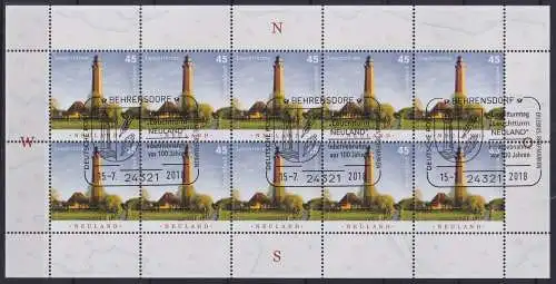 BRD Bund 2555 gestempelt Sonderstempel Kleinbogen #NX504