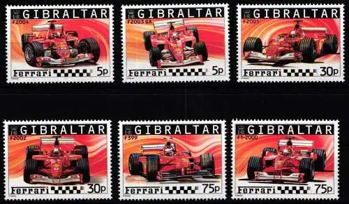 Gibraltar 1105-1110 postfrisch #OB451