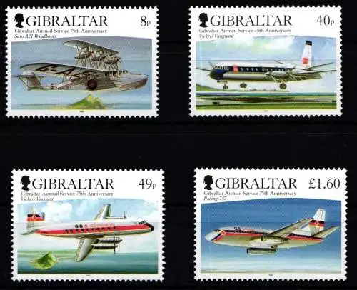 Gibraltar 1177-1180 postfrisch #OB471