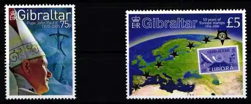 Gibraltar 1137,1138 postfrisch #OB460