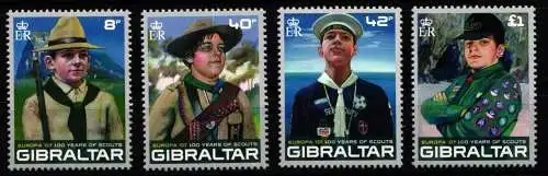 Gibraltar 1210-1213 postfrisch #OB480