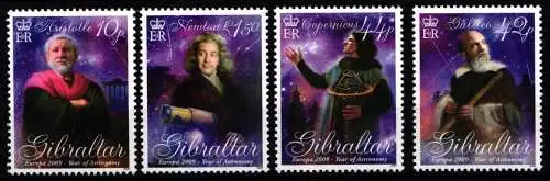 Gibraltar 1333-1336 postfrisch #OB501