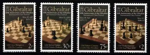 Gibraltar 1457-1460 postfrisch #OB532