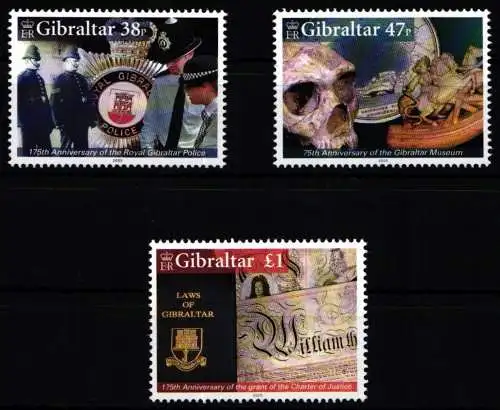 Gibraltar 1130-1132 postfrisch #OB458