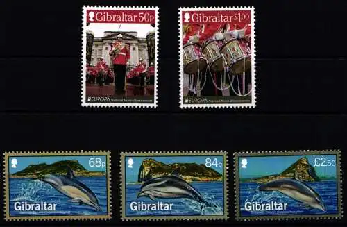 Gibraltar 1620-21, 1622-24 postfrisch #OB562