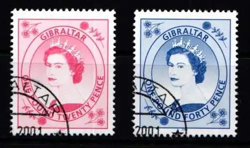 Gibraltar 976-977 gestempelt #OB598