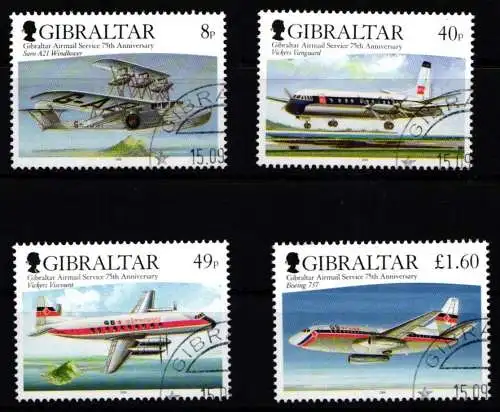 Gibraltar 1177-1180 gestempelt #OB659