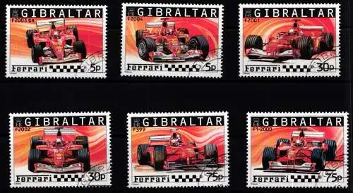 Gibraltar 1105-1110 gestempelt #OB635