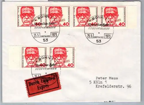 BRD Bund 771 als Ersttagsbrief Eilbote Express #NX594