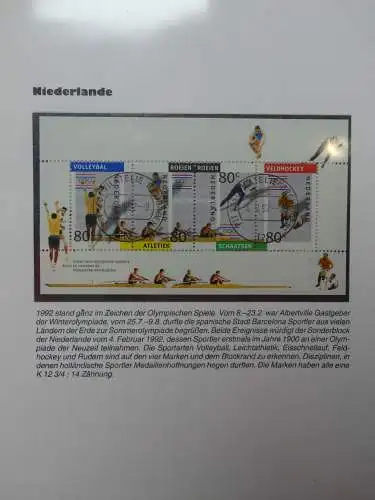 Europa Allgemein Blöcke-Sammlung im Leuchtturm-Album #LZ603