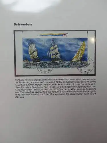 Europa Allgemein Blöcke-Sammlung im Leuchtturm-Album #LZ603