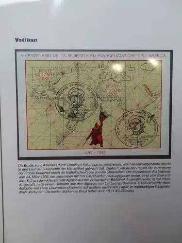 Europa Allgemein Blöcke-Sammlung im Leuchtturm-Album #LZ603