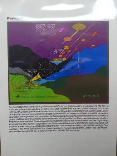 Europa Allgemein Blöcke-Sammlung im Leuchtturm-Album #LZ606