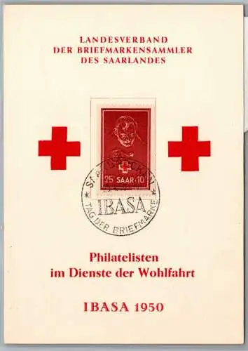 Saarland 292 als Ersttagsbrief Maximumkarte #OC695