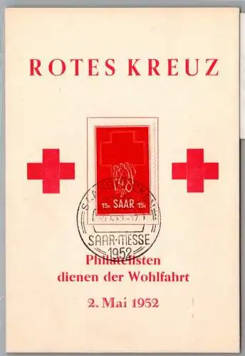 Saarland 318 als Ersttagsbrief Maximumkarte #OC697