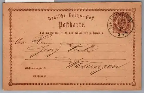 Deutsches Reich P 2 als Ganzsache #OC754