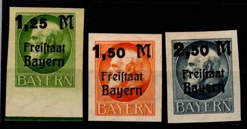 Bayern 174-176 B postfrisch #OC792