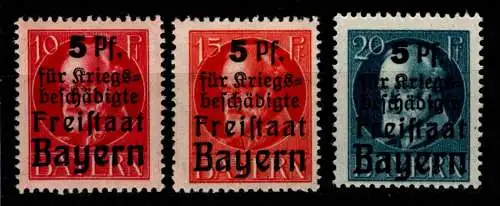 Bayern 171-173 A postfrisch #OC783