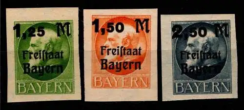 Bayern 174-176 B postfrisch #OC793