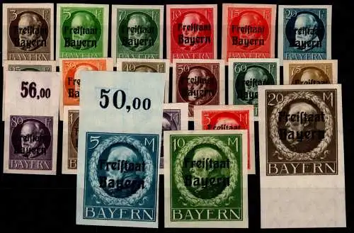 Bayern 152-170 B postfrisch #OG007