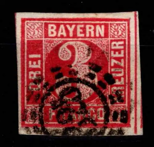 Bayern 9 gestempelt oMr 325 "München" #OG103