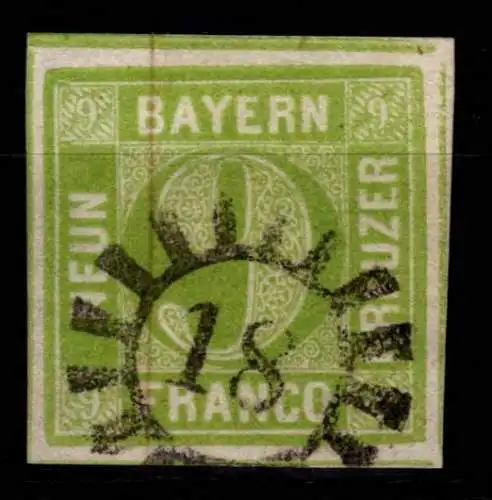 Bayern 5 gestempelt gMr 18 "Augsburg" #OG081