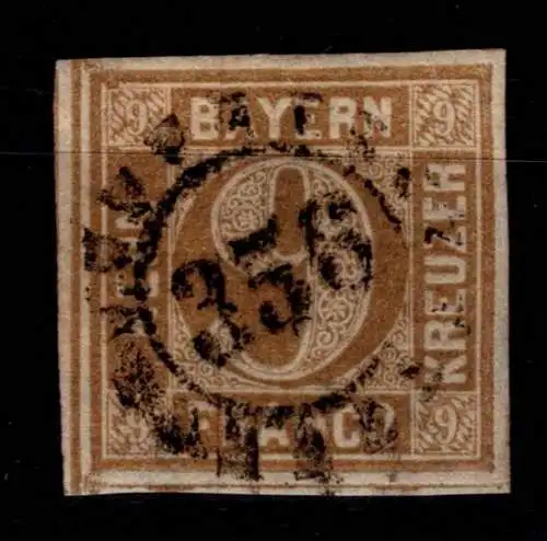 Bayern 11 gestempelt gMR 189 "Heidingsfeld" #OG088