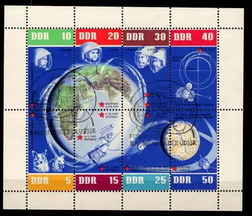 DDR 926-933 gestempelt Kleinbogen #NX695