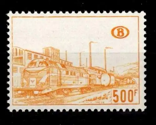 Belgien Eisenbahnpaketmarken 345 postfrisch #NX714