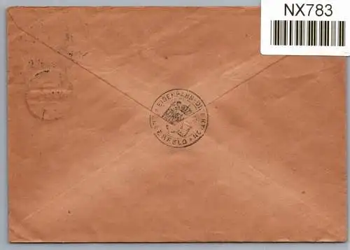Deutsches Reich D 24 auf Brief Dienstbrief #NX783