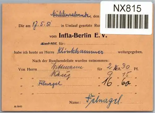 Berlin 101 auf Postkarte #NX815