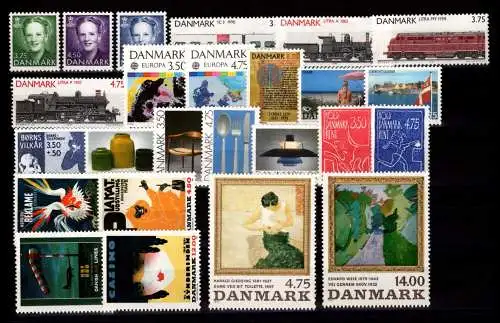 Dänemark Jahrgang 1991 postfrisch #NV216