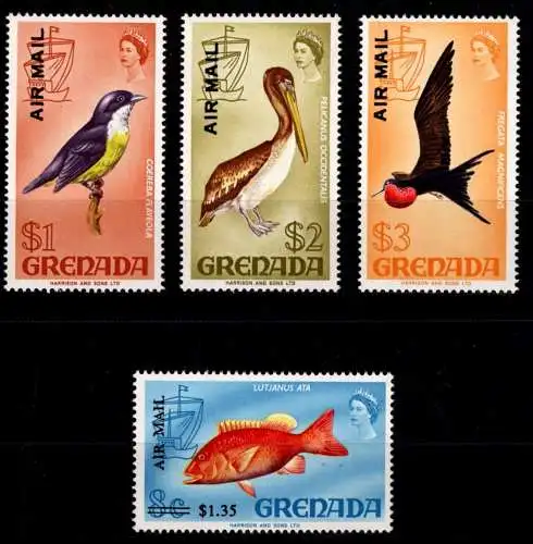 Grenada 466-469 postfrisch Wildtiere #NV289