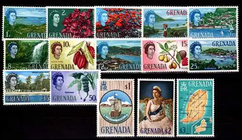 Grenada 202-216 postfrisch #NV293