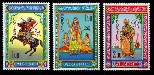 Algerien 444-447 postfrisch alg. Miniaturen #NV849