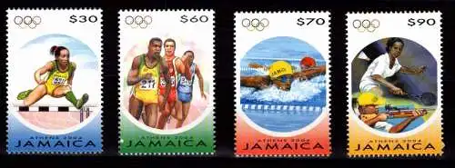 Jamaika 1047-1050 postfrisch Olympische Spiele #NN718