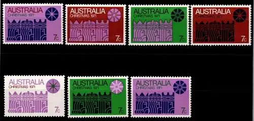 Australien 479-485 postfrisch #NV506