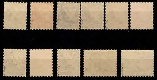 Deutsches Reich 529-539 postfrisch Steinadler, teils geprüft BPP #NS860
