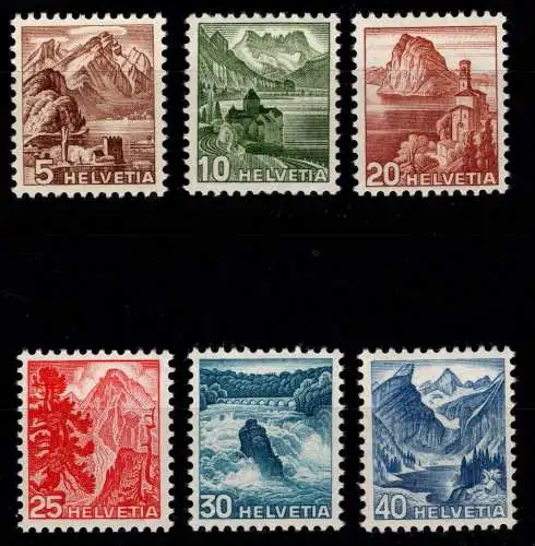 Schweiz 500-505 postfrisch #OF091