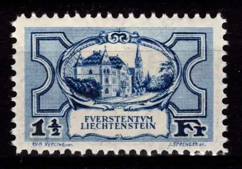 Liechtenstein 71 postfrisch #OF137