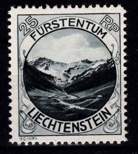 Liechtenstein 98 B postfrisch gez. 11 1/2 #OF131