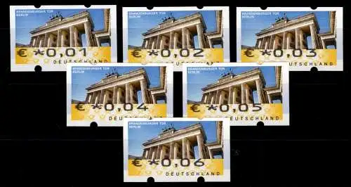 BRD Bund Automatenmarken 6 F II postfrisch #OF431