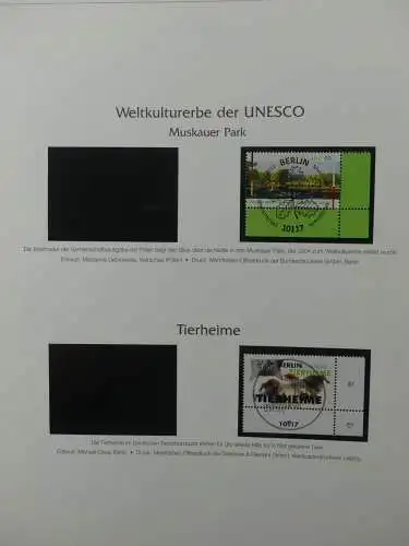 BRD Bund 2010-2015 gestempelt besammelt im Post Vordruck #LZ643