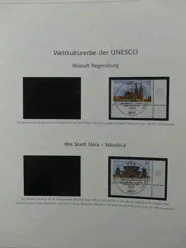 BRD Bund 2010-2015 gestempelt besammelt im Post Vordruck #LZ643