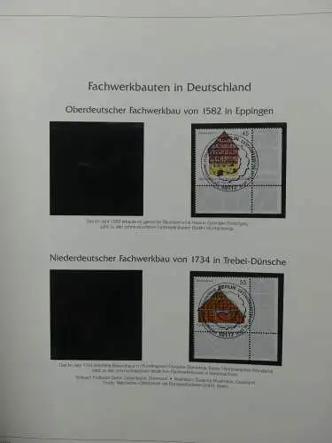 BRD Bund 2010-2015 gestempelt besammelt im Post Vordruck #LZ643