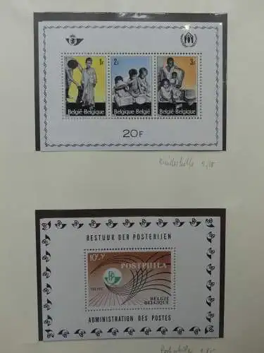 Belgien 1965-1979 ** teilbesammelt im Einsteckalbum #LZ648